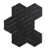 Black Basalt - Hexagon - Honed