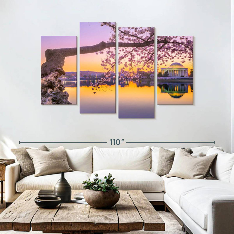 Monument commémoratif Harnek Blossoming Jefferson, H 54 po x l 84 po