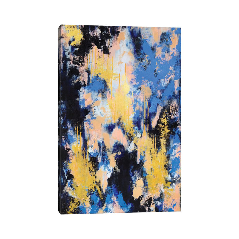 Shining Through by Monika Mickute - Wrapped Canvas Painting, 20.32 cm H x 30.48 cm W