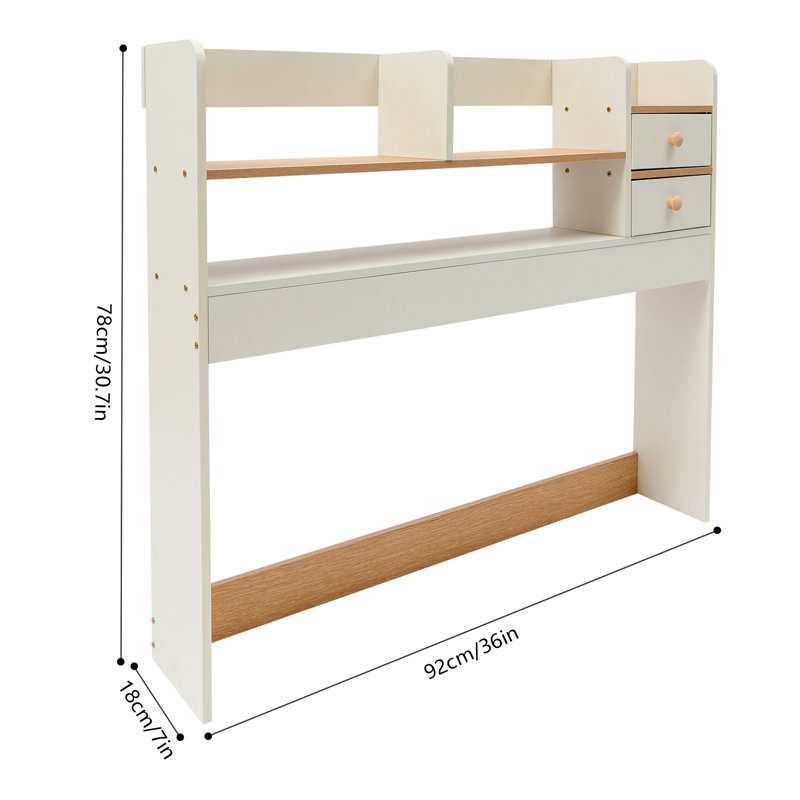 Organisateur de bureau Rockfield, Blanc