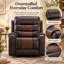 Faux Leather Recliner