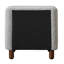 Table de chevet 2 tiroirs Boucle