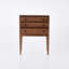 Commode en bois massif Modholic H, noyer-953697023