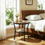 Table de bout en bois avec rangement Aderes-778767905