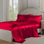 Ensemble de draps 4 pièces en satin doux et soyeux-51362295-51362289