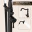 Hewes 1 Handle Bathroom Freestanding Tub Filler Bath Filler with Diverter-1358623724