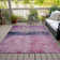 Machine Washable Indoor/Outdoor Cinead ACN1716 Blush Rug