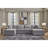 Braintree 4-Piece Double Chaise Sectional