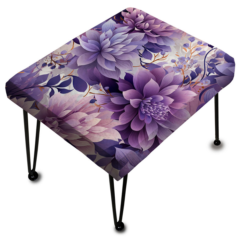 Repose-pieds mauve - Harmony