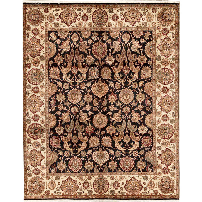 Wool Floral Area Rug