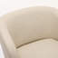 Fauteuil d'appoint pivotant en similicuir-1562559576