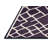 Machine Washable Trellis Purple Area Rug
