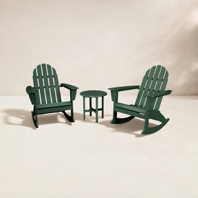 POLYWOOD® Vineyard Rocking Adirondack Chair