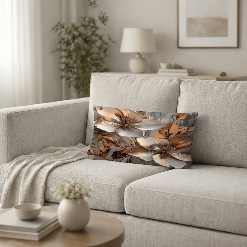 Coussin décoratif moderne Modern, H 12 po x l 20 po
