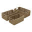JVL Seagrass Decorative Basket