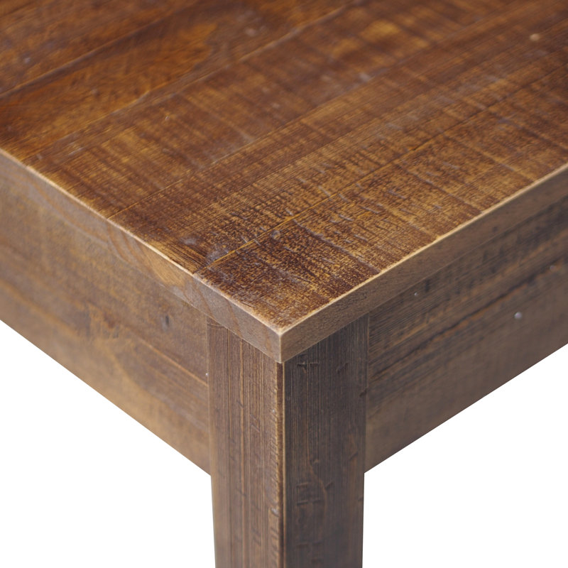 Bureau en bois massif Montauk, Noyer