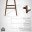 Tabouret de bar pivotant rembourré en bois massif avec siège en tissu Wasserman-1180167946-1203718546-1203718544