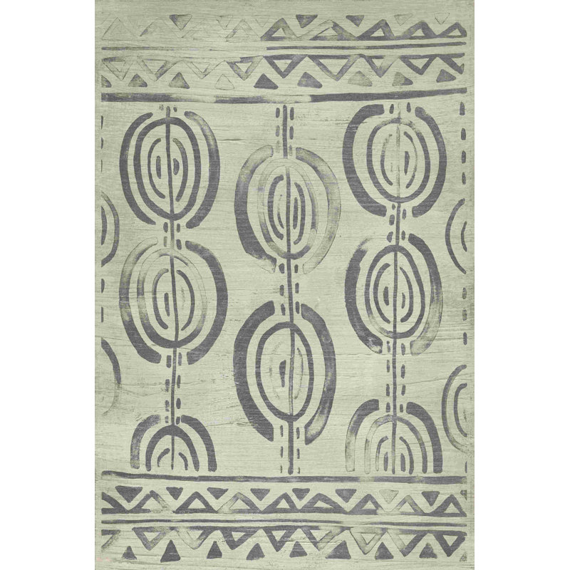 Motifs de boue de style vii, H 12 po x l 8 po