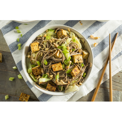 Homemade Tofu - Wrapped Canvas Print