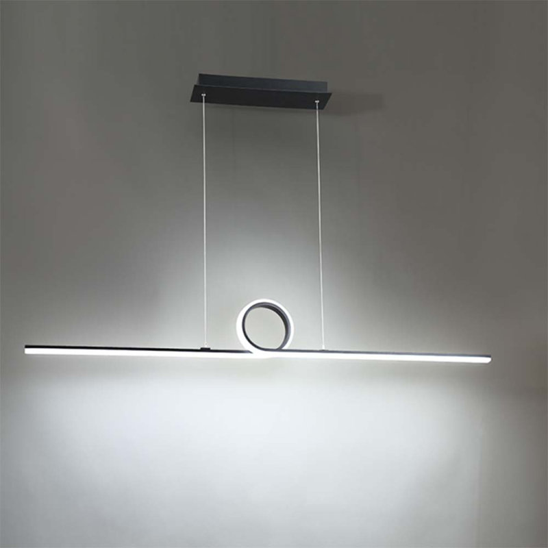 Fraher 1 - Light LED Pendant, Black