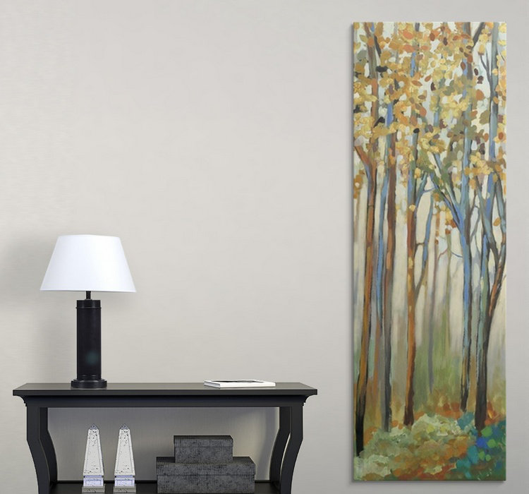 Anjelo " Standing Tall I ", 36" H x 12" W, Wrapped Canvas, No Frame