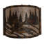 Maleah 1 - Light Flush Mounted Sconce