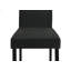 Mobilier de salle à manger avec chaises à dossier haut rembourrées