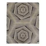 Canterbury Geometric Area Rug in Gray