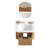 24" Floating Bathroom Vanity With Ceramic Sink Top Modern Wall Mounted Cabinet-868832563