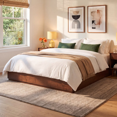 Arland Decarla Wood Bed Frame