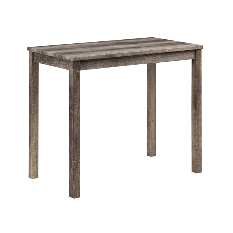 Table de pub 3 pièces avec tabourets en lin, comptoir de 36 po, texture de bois naturel, sièges ergonomiques hauts, 2 look blanc crème, convient à la cuisine