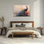 Grand paon sur toile, impression d'art sur toile encadrée pour salon, chambre à coucher, salle de bain, bureau, décoration murale, prêt à accrocher, 24 po x 32 po-1172691527