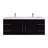 59.05'' Double Bathroom Vanity with Acrylic Top-556000135