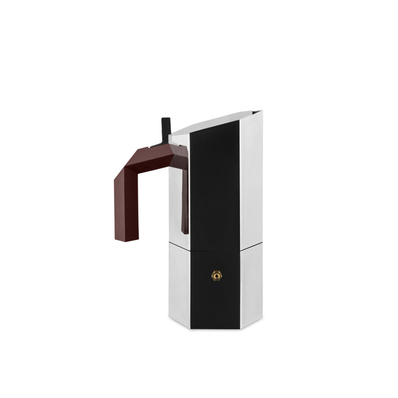Alessi Menhir Stovetop Espresso Maker, 6 Cups