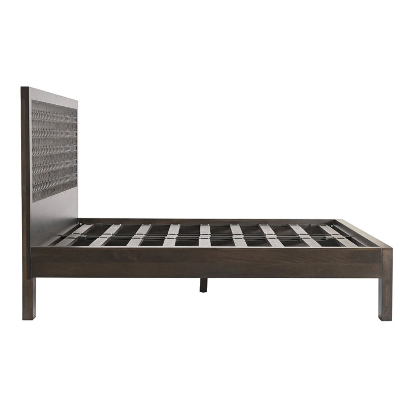 Jakarta Solid Wood Bed, Queen