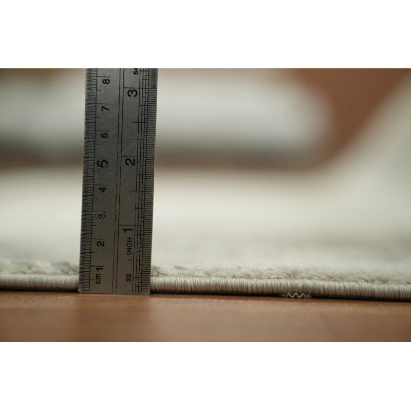 Neutral Geometric Rug 5x8