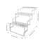Échelle d'escalier pliable à ciseaux en alliage d'aluminium 2/3/4 marches pour camping-car / camping-car