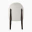 Chaise d'appoint en tissu beige Clayten (ensemble de 2)