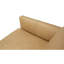 Chaise pivotante en cuir Madeline