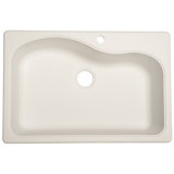 Gravity Scratch Resistant 33" L x 22" W Dual Mount Kitchen Sink