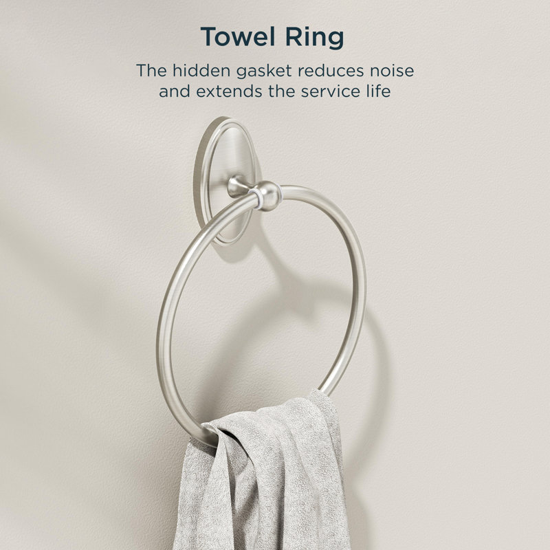 190106 3 - Piece Bathroom Hardware Set, Brushed Nickel