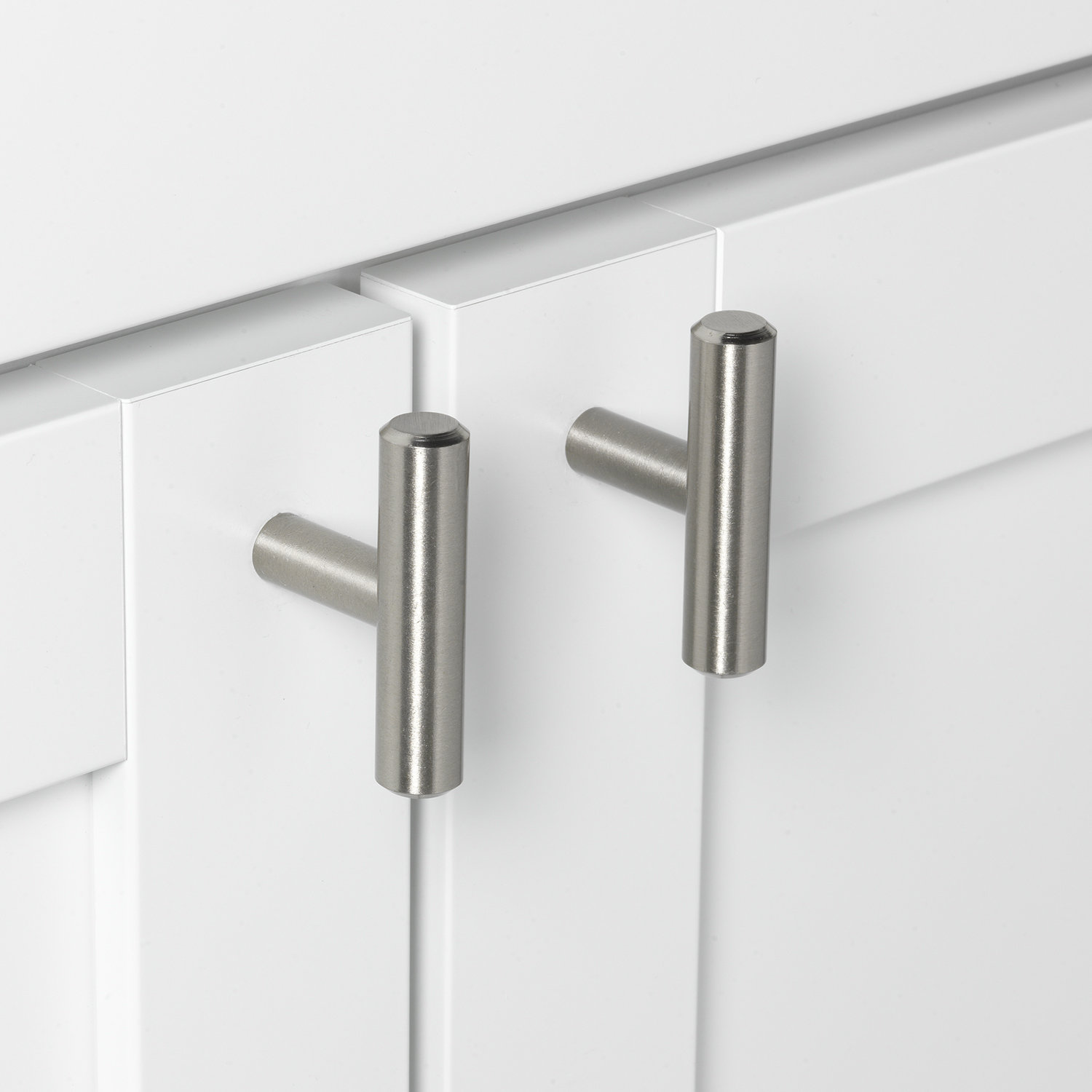 Roman Bar Cabinet Knob, Stainless Steel
