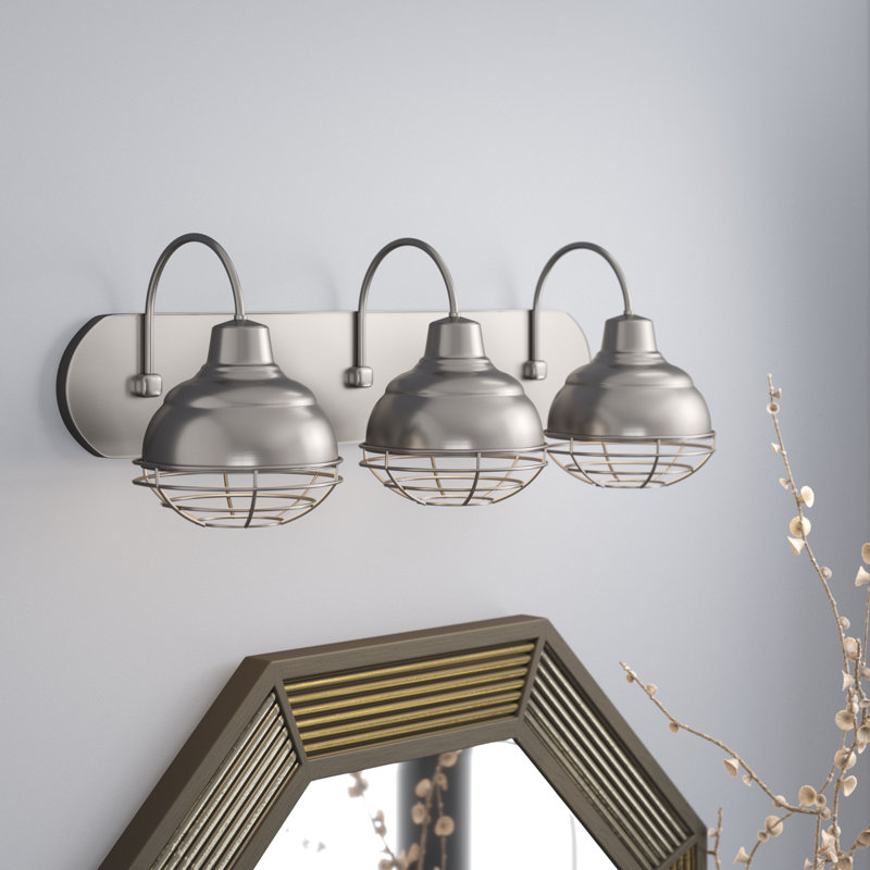 Bruges 3 - Light Dimmable Vanity Light, Metal, Metal