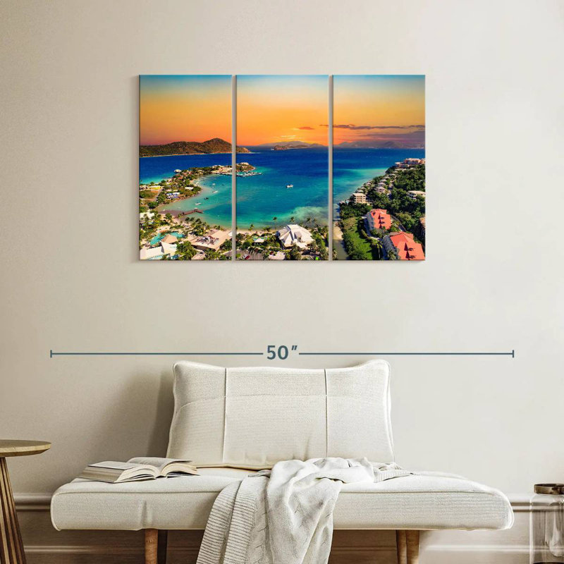 Sebbie St. Thomas US Virgin Islands, 24" H x 38" W