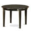 Ensemble de table de salle à manger 5 pièces pour 4 personnes comprenant une table de cuisine ronde et 4 chaises de salle à manger Parson en tissu brun, cappuccino de 42 po x 42 po-504545672-453227875-453227874