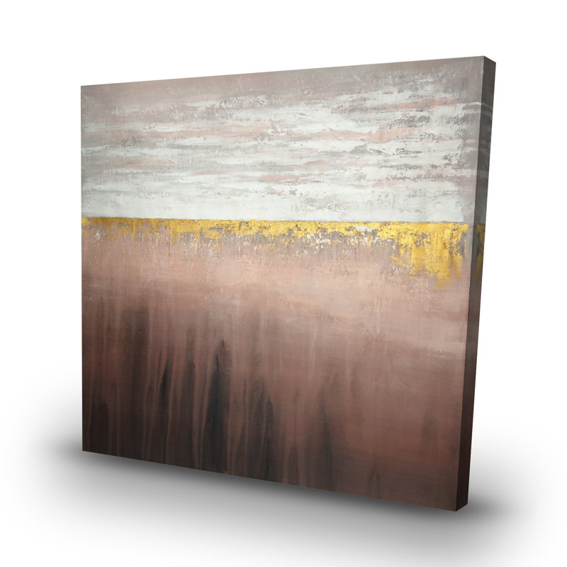 32"x32" art on canvas