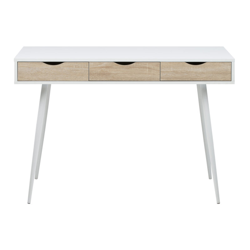 Casson Writing Desk, Oak/White