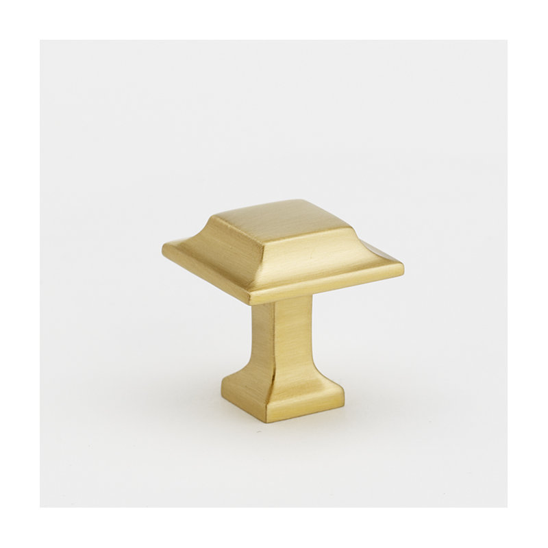 Millennium Square Knob, 1" H x 1" W x 1" D