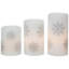 Bougies en pot sans cadre sans parfum