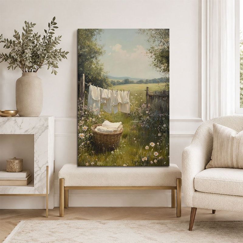 Impression sur toile campagne, 28*40 inch (70*100*2cm)
